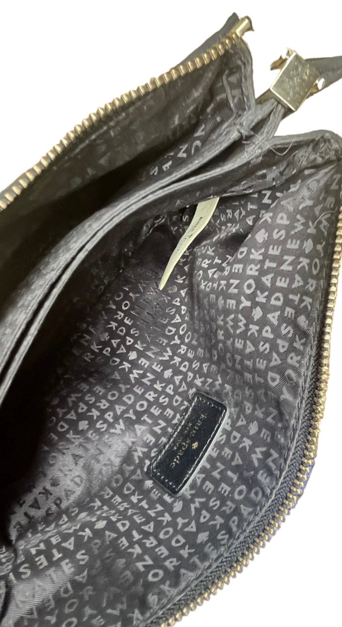 Kate Spade New York Black Nylon Crossbody Bag