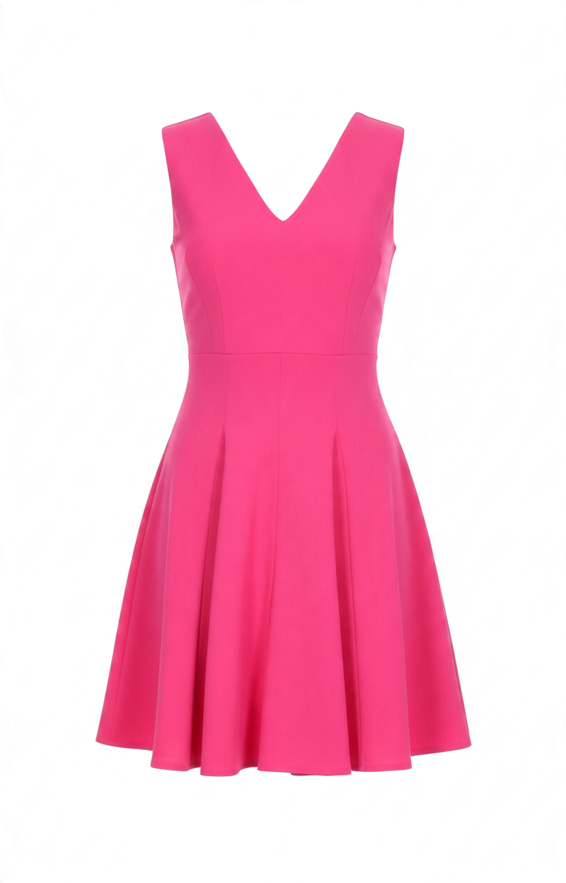 Rebecca Taylor Fuchsia Fit & Flare Dress | Size 6