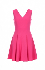 Rebecca Taylor Fuchsia Fit & Flare Dress | Size 6