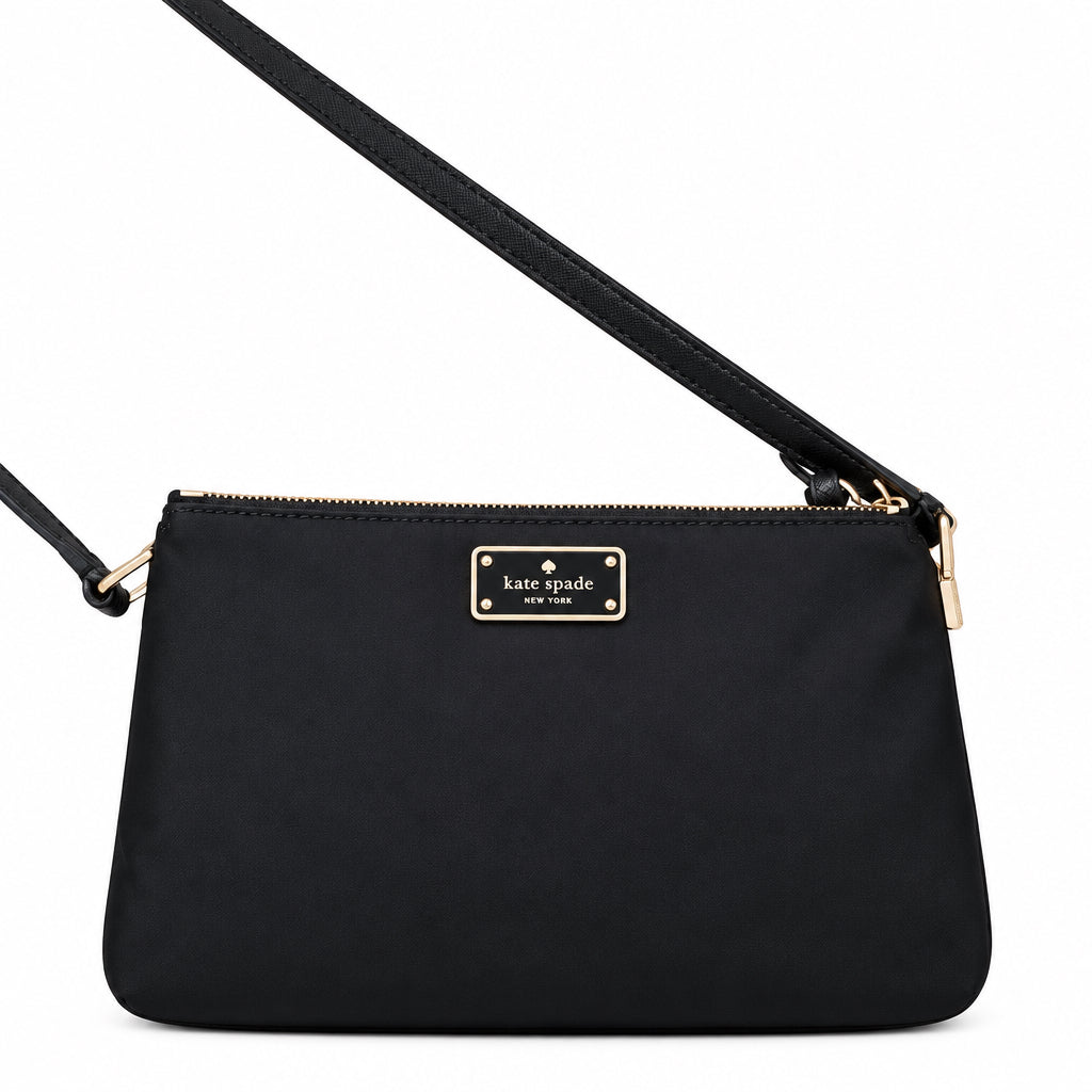 Kate Spade New York Black Nylon Crossbody Bag