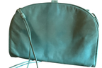 Vintage Made in Italy genuine Sage Green Leather cross body handbag