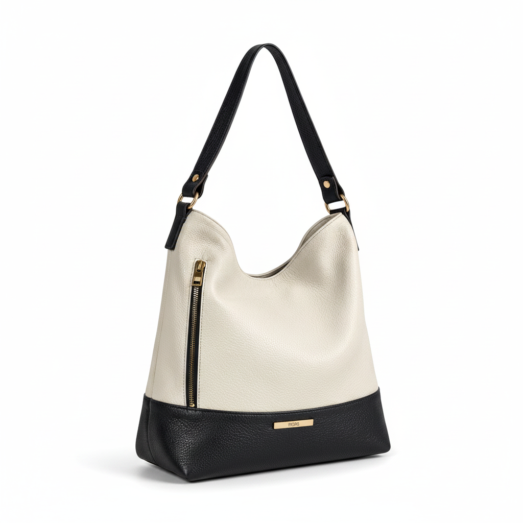 Mona Leather Hobo Bag