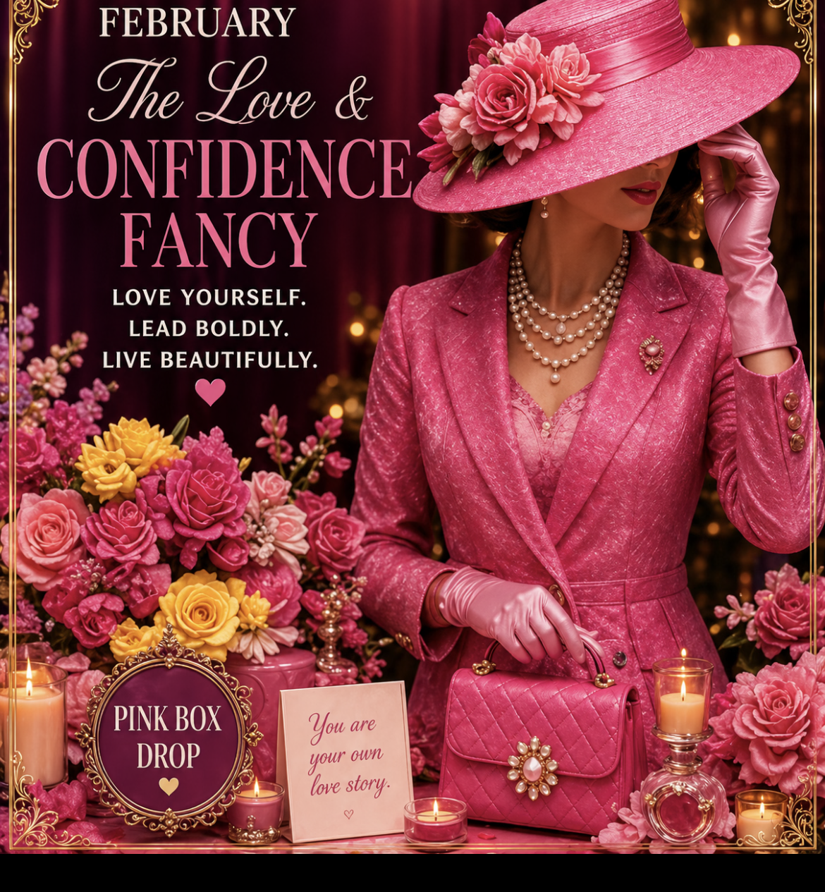 The Love & Confidence Pink Box
