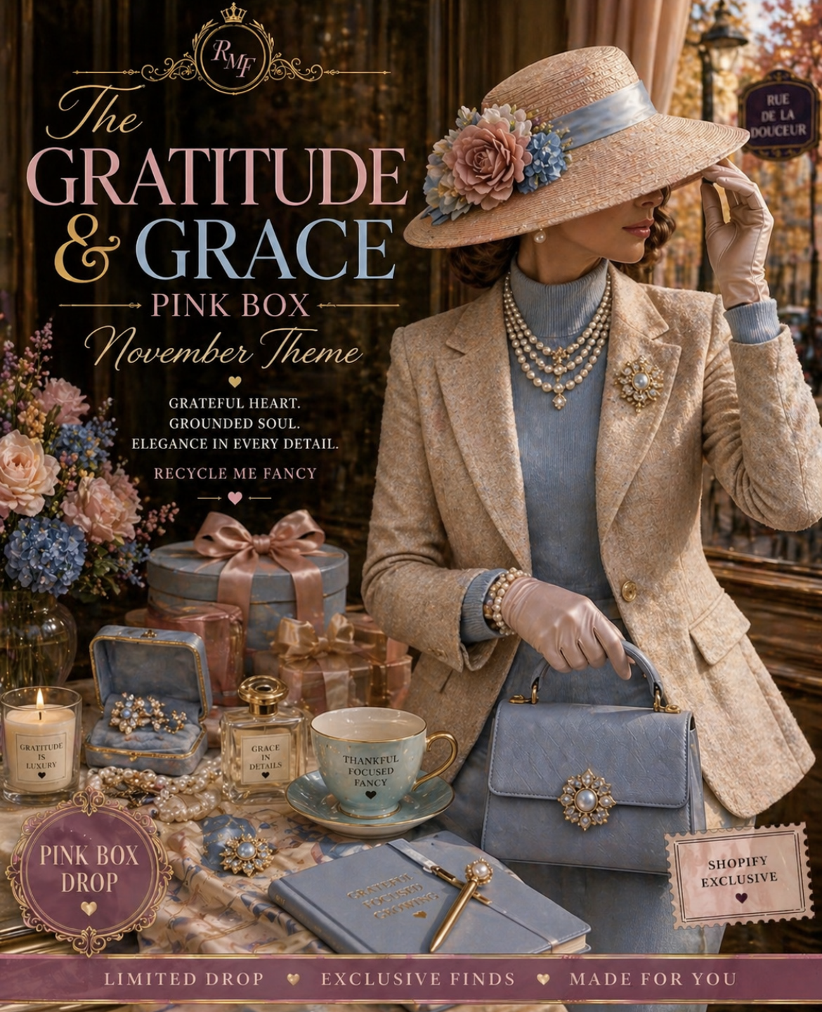 The Gratitude & Grace Pink Box