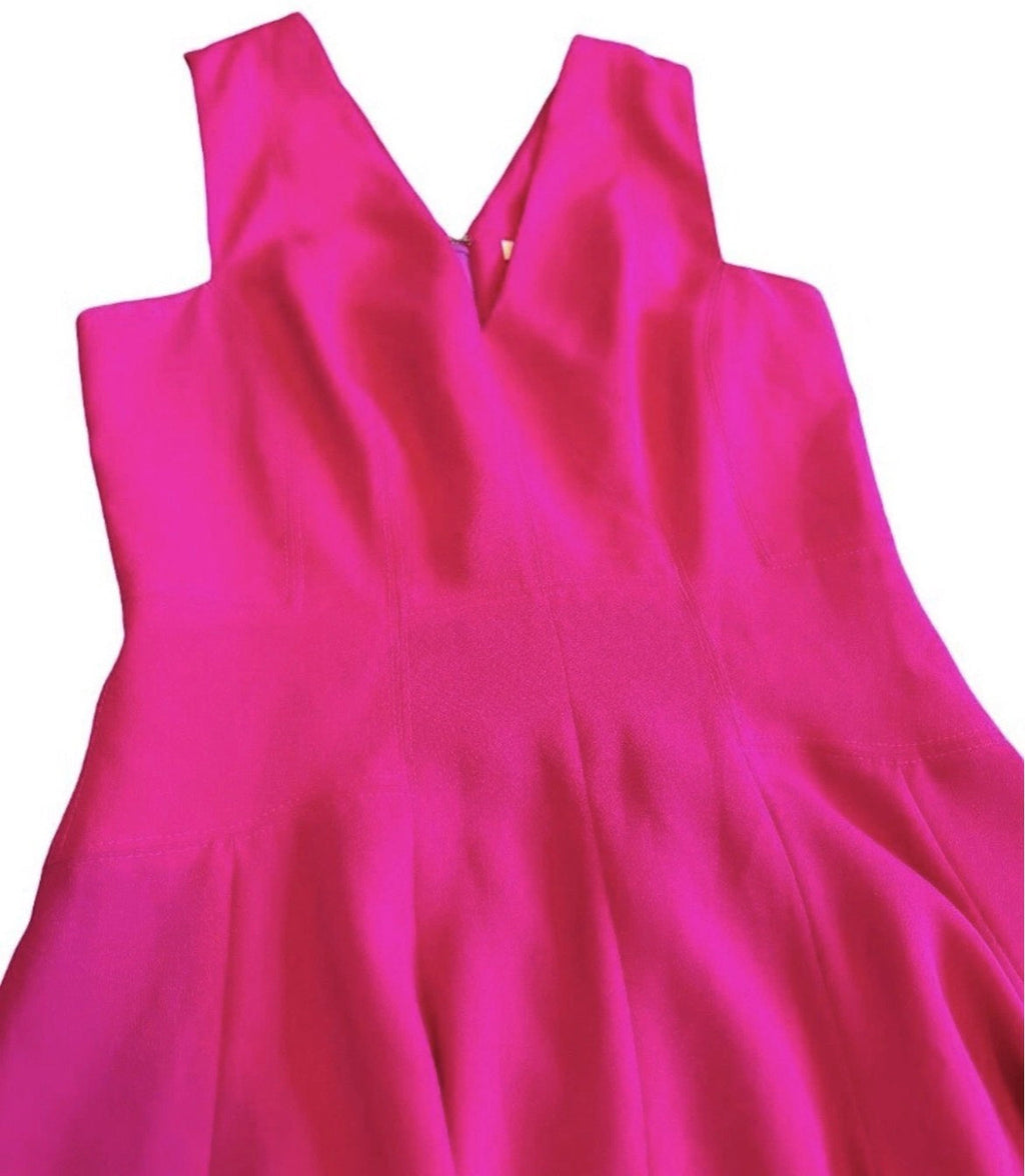 Rebecca Taylor Fuchsia Fit & Flare Dress | Size 6