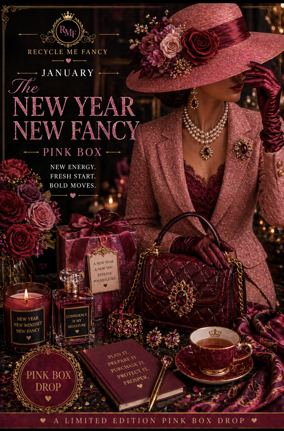 The New Year New Fancy-Pink Box