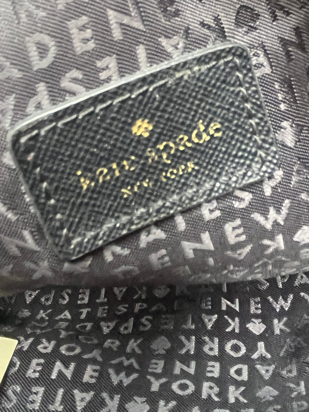 Kate Spade New York Black Nylon Crossbody Bag
