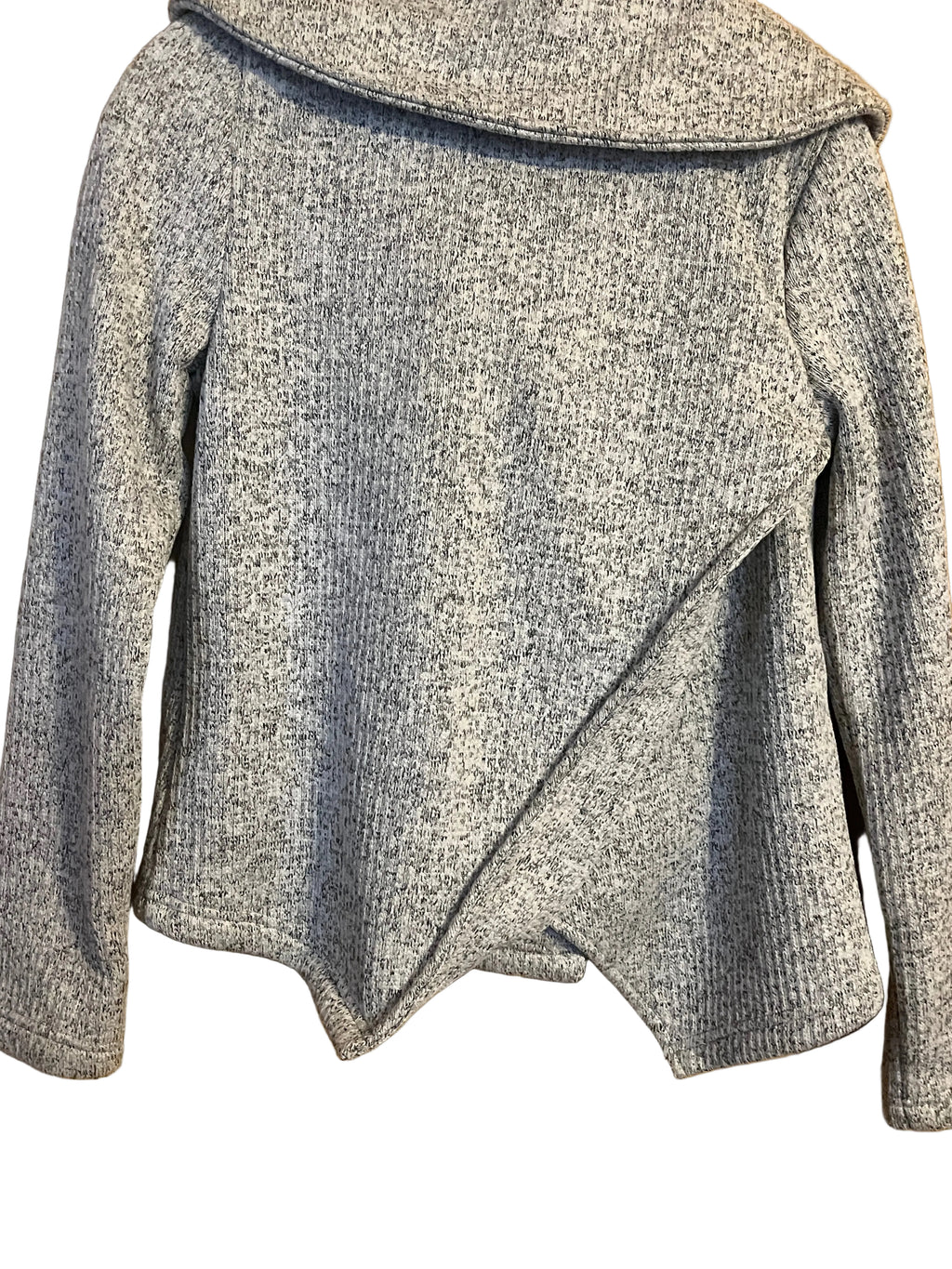 JACK by BB Dakota Heather Grey Asymmetrical Shawl-Collar Jacket — XS (Copy)