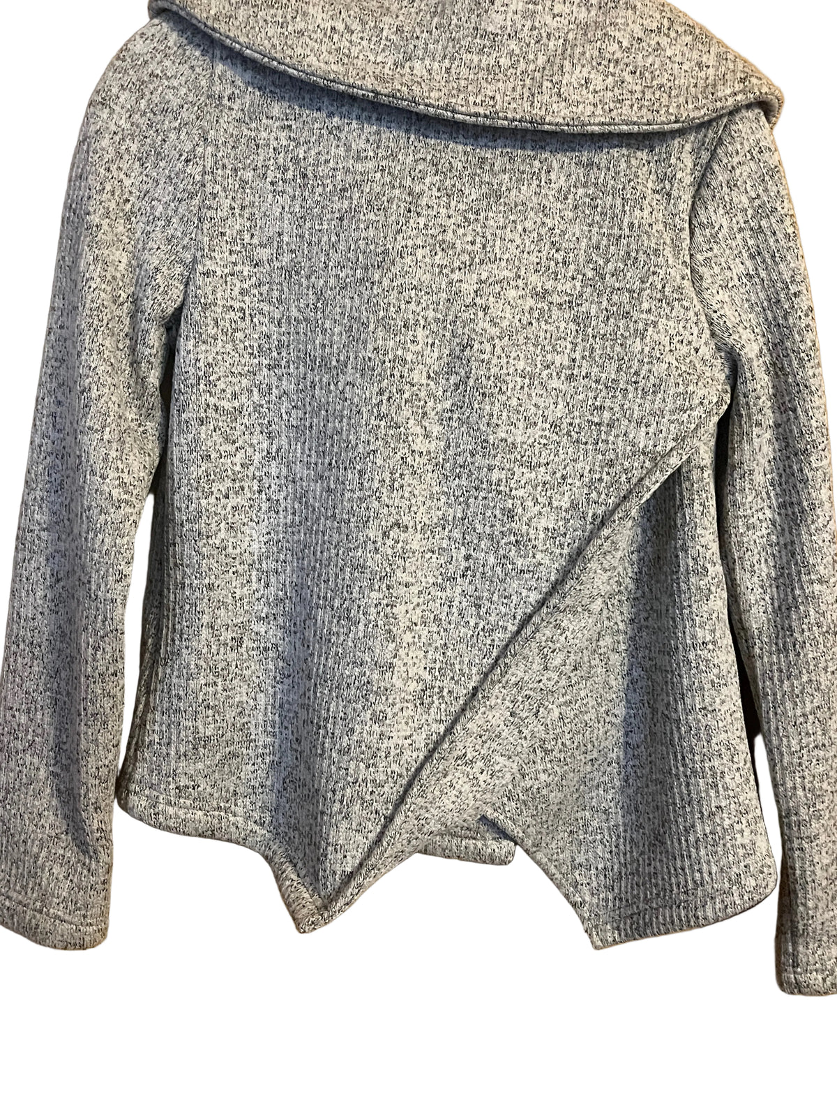 JACK by BB Dakota Heather Grey Asymmetrical Shawl-Collar Jacket — XS (Copy)