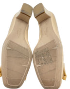 My Ferragamo tan pumps outsole condition