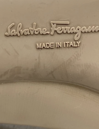 Salvatore Ferragamo Made in Italy sole branding