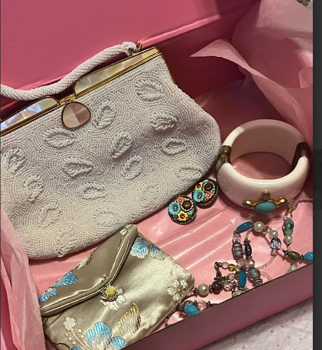 The Pearl & Turquoise Fancy — Estate Find Mini Drop