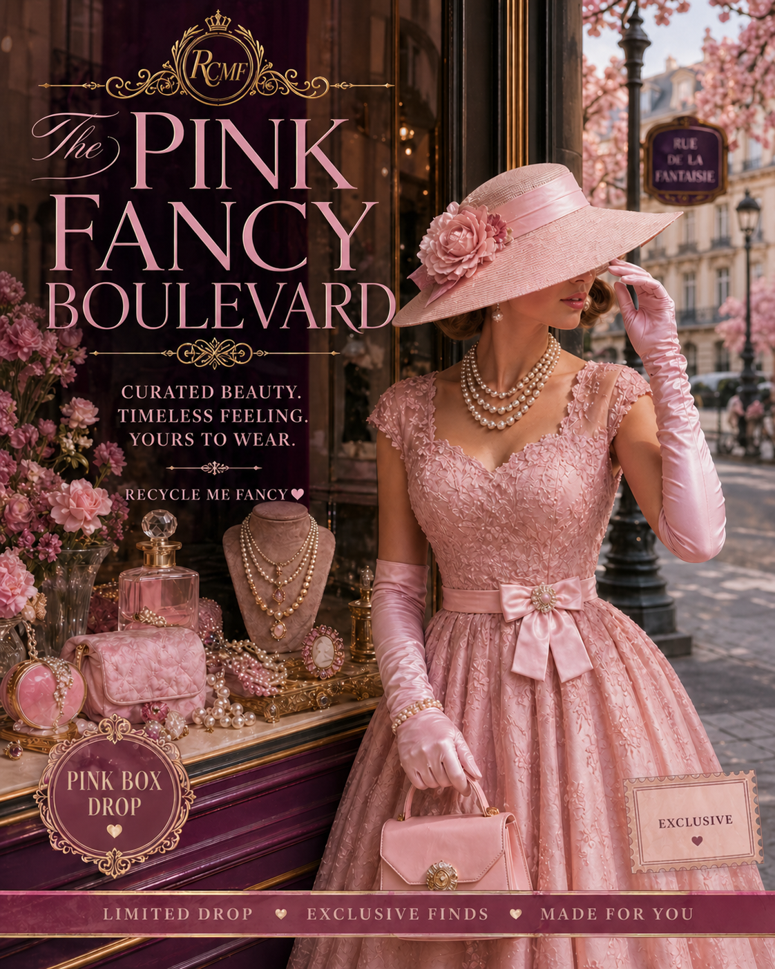 The Pink Boulevard Fancy — Pink Box Mini Drop ⭐ BESTSELLER | SOLD OUT