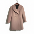 Gucci 2014 Runway Pink Wool Peacoat | Size 42