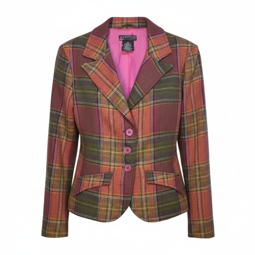 Hotkiss Plaid Blazer — Square Retry