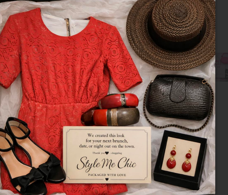 The Red Fancy Style Box — Mini Drop