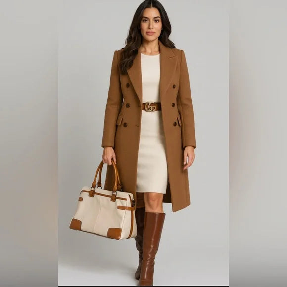 This BOSTANTEN women's leather laptop briefcase