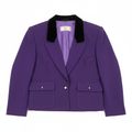 Valentino Purple Blazer — Square Product Shot
